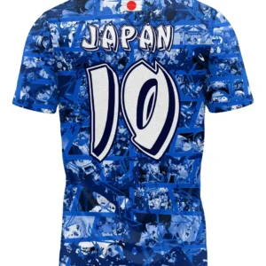 CAMISA JAPÃO Nº10 – FUTEBOL MASCULINA ADULTO